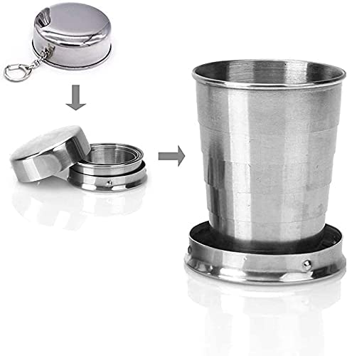 Stainless Steel Foldable Cup Small