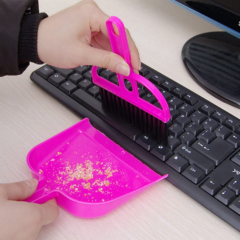 Desktop Brush With Dust Pan - 2 Sizes