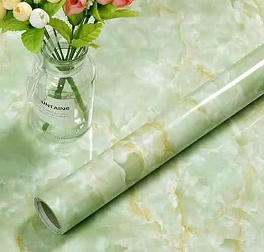 Oil Proof Self Adhesive Sticker Roll - Waterproof Stickers(Random Colors)