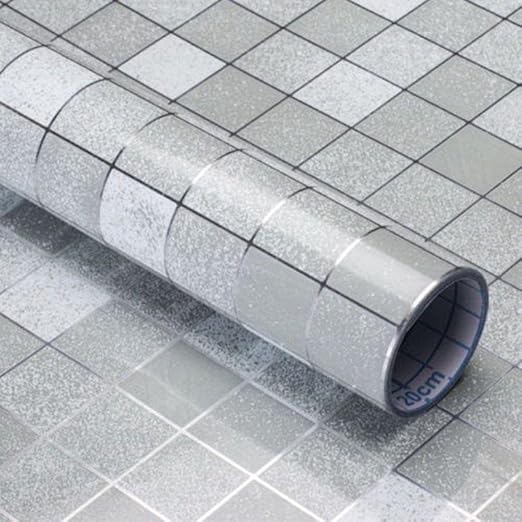 Oil Proof Self Adhesive Sticker Roll - Waterproof Stickers(Random Colors)