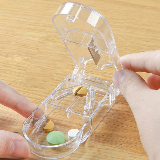Mini Portable Pills Cutter | Tablets Cutter Medicine Box