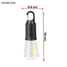 HK-169 Camping Lamps Long Range Emergency Lights Portable Top with Hook Camping Bulb Light
