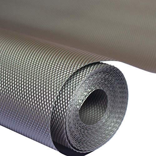 Multipurpose Textured Strong Anti-Slip EVA Mat (45X300 cm, Grey Color)