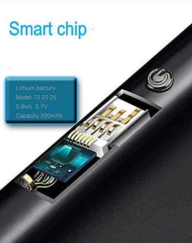 USB Electric Lighter Rechargeable with LED Indicator, 360° Lighter, Long Flameless Lighter