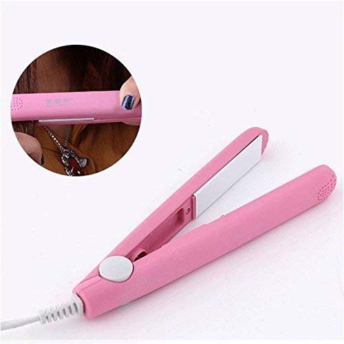 Women Beauty Mini Professional Hair Straighteners Temperature Control Flat Iron 45W with Plastic Storage Box
