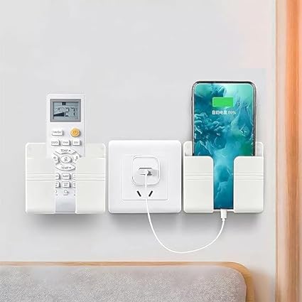 Modern Wall Hanging Keys & Mobile Holder Single Piece (Random Colors)