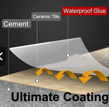 Transparent Waterproof Glue for Roof Leakage Crack Seal Glue 300gm, Crack Seal Agent Roof Water Leakage Solution Transparent Glue Waterproofing (A1 300G)