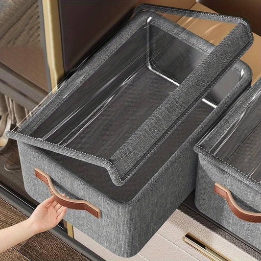 1pcs Store Wardrobe Organizer For Clothes With Metal Fram Foldable Storage Box (Copy)