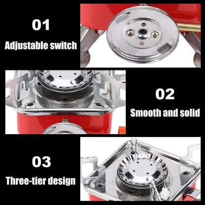 Portable Card Type Stove for Tour/Picnic