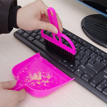 Desktop Brush With Dust Pan - 2 Sizes