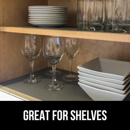 Multipurpose Textured Strong Anti-Slip EVA Mat (45X300 cm, Grey Color)