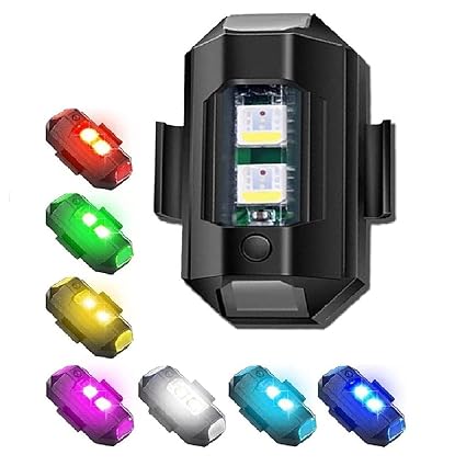 Safety Light for Bike Motorcycles Cars Bicycle Drones Helmet light