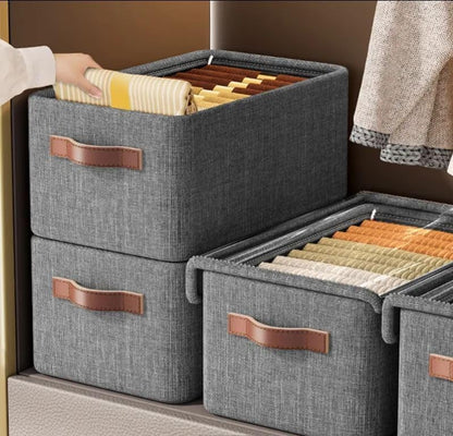 1pcs Store Wardrobe Organizer For Clothes With Metal Fram Foldable Storage Box (Copy)