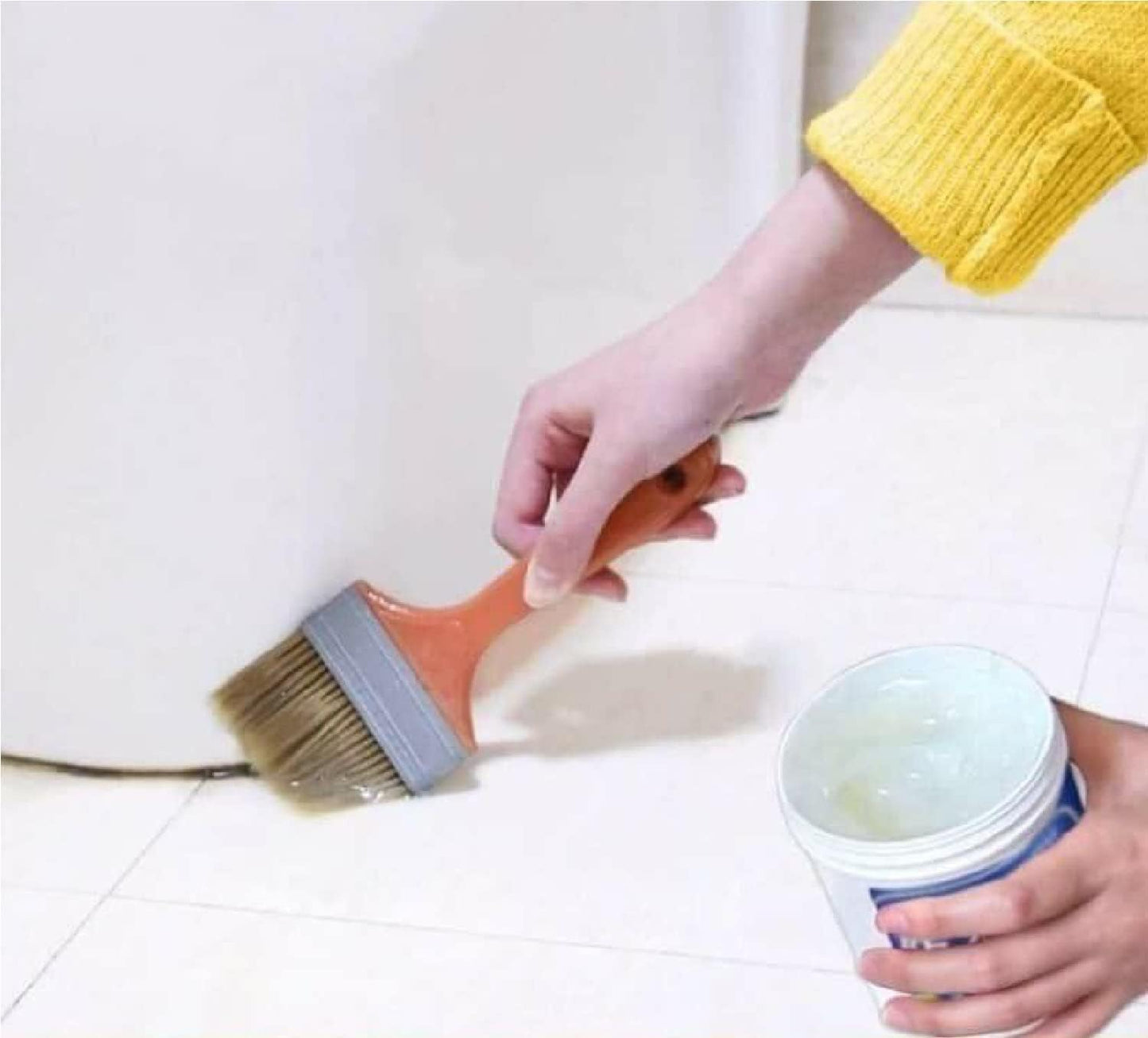 Transparent Waterproof Glue for Roof Leakage Crack Seal Glue 300gm, Crack Seal Agent Roof Water Leakage Solution Transparent Glue Waterproofing (A1 300G)