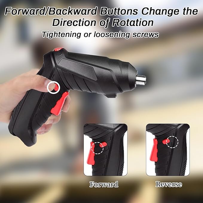 Electric Screwdriver/Cordless Drill Screwdriver Bits Set/Electric Portable Drill Driver Machine