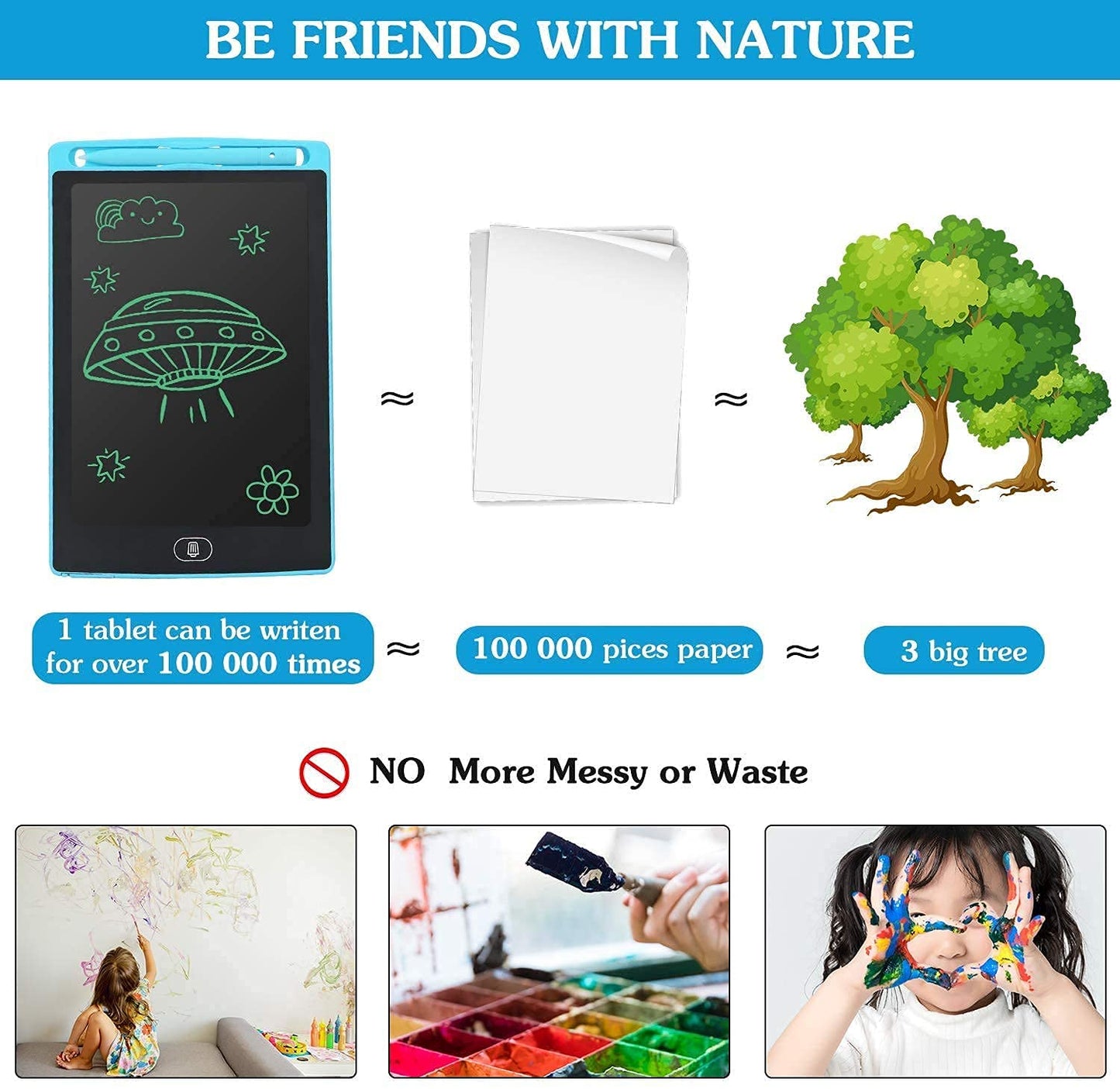 LCD Writing Tablet 8.5" Inches