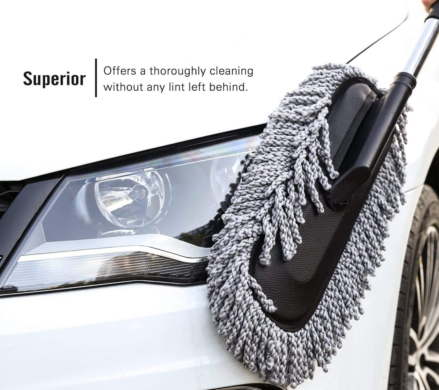 Microfiber Car Cleaner Washable Brush