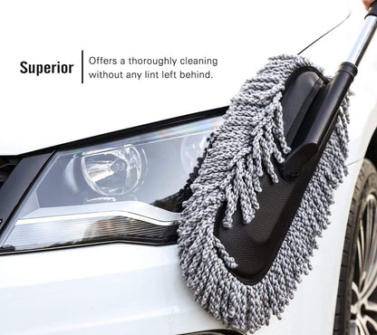 Microfiber Car Cleaner Washable Brush