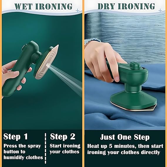 Portable Mini Travel Irons for Clothes