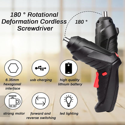 Electric Screwdriver/Cordless Drill Screwdriver Bits Set/Electric Portable Drill Driver Machine