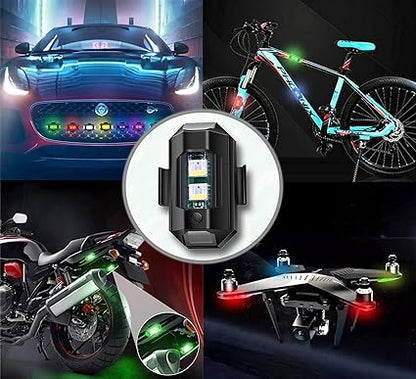 Safety Light for Bike Motorcycles Cars Bicycle Drones Helmet light