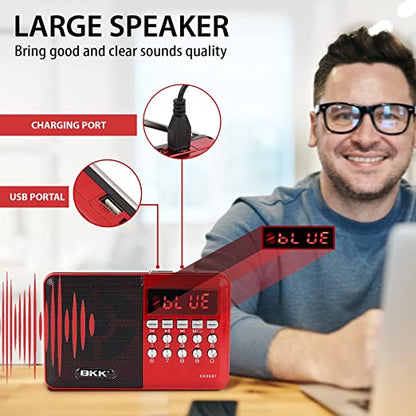 Rechargeable Radio/Bluetooth Speaker
