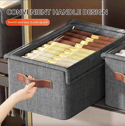 1pcs Store Wardrobe Organizer For Clothes With Metal Fram Foldable Storage Box (Copy)