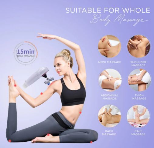 Electric 8 In 1 Full Body Massager, Magic Massager (1 Set)