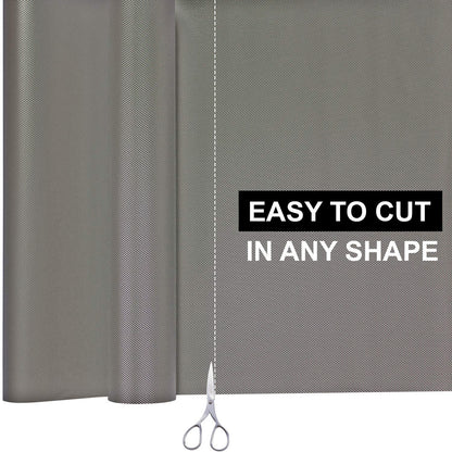 Multipurpose Textured Strong Anti-Slip EVA Mat (45X300 cm, Grey Color)