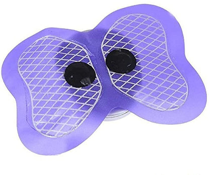 Muscle Massager Butterfly Design Body Electronic ABS Belly Arm Trainer Stimulator Therapy Massage Slimming Losing Weight 4 Led Lights Display,for Blood Circulation, Battery Powered