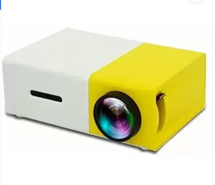 LED projector with remote controller