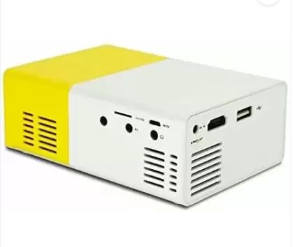 LED projector with remote controller
