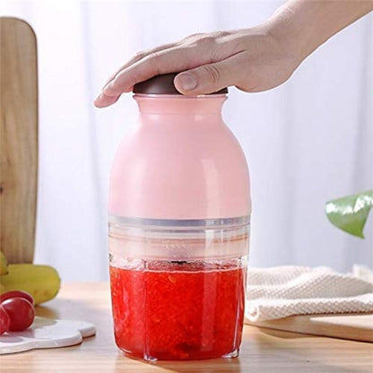 Mini Electric Food Chopper | Multipurpose Portable Grinder for Vegetables, Fruits, Meat, Nuts & Baby Food | Compact & Easy to Clean