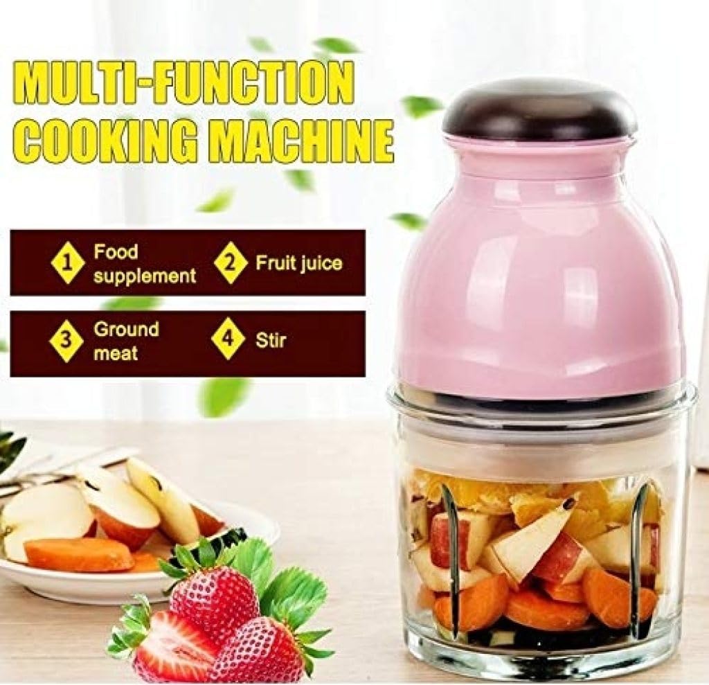Mini Electric Food Chopper | Multipurpose Portable Grinder for Vegetables, Fruits, Meat, Nuts & Baby Food | Compact & Easy to Clean