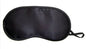 Pack of 2 Soft BLACK WITHOUT Gel Sleeping Eye Mask