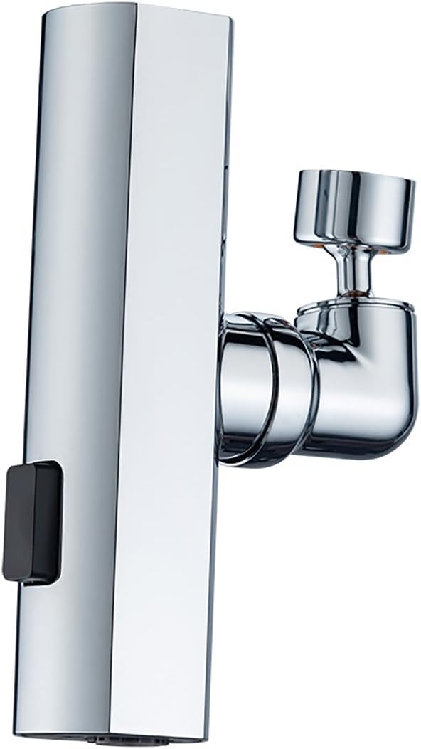 Faucet Shower, Water Saving, Sprayer, Foam, 360 Degree Rotation, Neck Tip, Pressure Increasing Shower Faucet, 3 Types of Water Flow Switching, Rainfall Type Shower, Pure Copper Plating, Shockproof,
