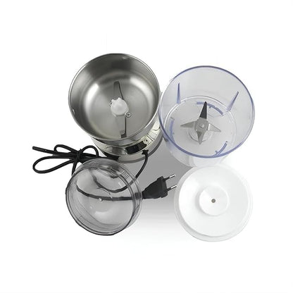 NIMA Electric Coffee, hurbs and Spice Grinder, Stainless Steel, Removable Chamber, 2-in-1 Multifunction