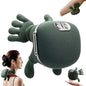 Heated Massager, Wireless Portable Neck and Back Massager, Electric Deep Tissue 4D Kneading Massage, Simulated Human Hand Design for Pain Relief and Muscle Relax