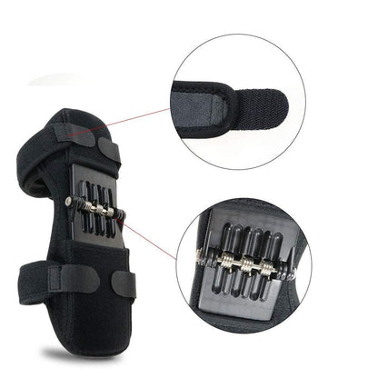 pring Knee Booster Power Knee Support Powerleg Knee Joint Support Pads Knee Protection Booster Protection Boost Old Cold Leg Mountaineering Knee Booster (1 pair)