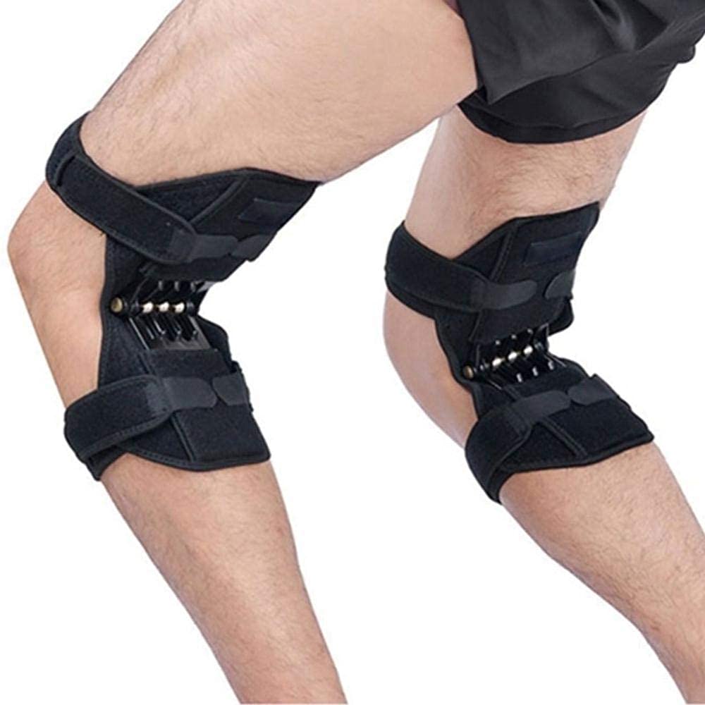 pring Knee Booster Power Knee Support Powerleg Knee Joint Support Pads Knee Protection Booster Protection Boost Old Cold Leg Mountaineering Knee Booster (1 pair)