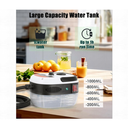 TB-961 Portable Multifunction Handheld Steam Cleaner 2500w- Tobi Multifunctional Steamer