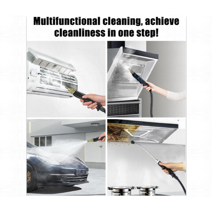 TB-961 Portable Multifunction Handheld Steam Cleaner 2500w- Tobi Multifunctional Steamer