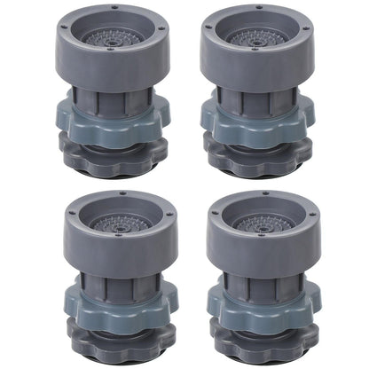 Dryer Anti Vibration Pads, Refrigerator Stand, Washing Machine Stand, Height Adjustment Stand, Fridge Stand & Furniture Base Stand (Pack of 4)