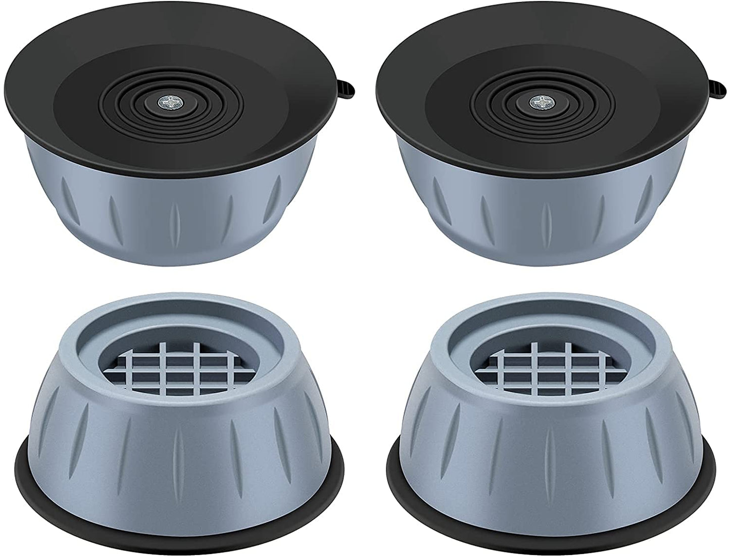 Anti Vibration Pads with Suction Cup Fee (Set of 4 PCS)