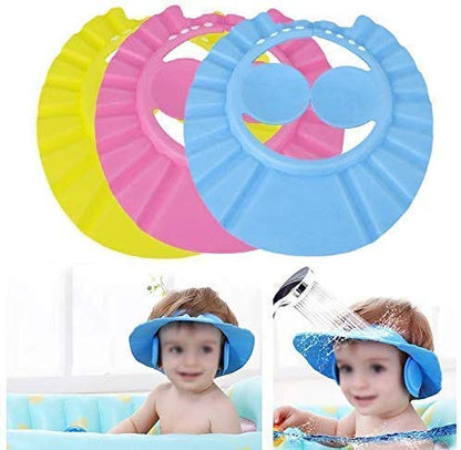Baby Bath Shower Cap Without Ears (Random)