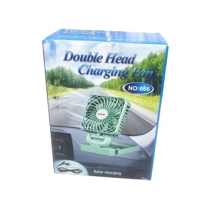 FA-SD-666 Rechargeable Solar Powered Fan x 3