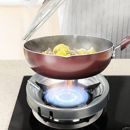 Metal Wok Rack Windproof Gas Stove Wok Ring Stove Trivets Cooktop Range Pan Holder