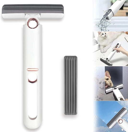 Mini Mop for Kitchen with Sponge Portable Mini Mop Self Squeeze Strong Absorbent Magic Wiper for Kitchen Small Wet & Dry Use for Bathroom Wall Glass Car Table Home Mini Mop.
