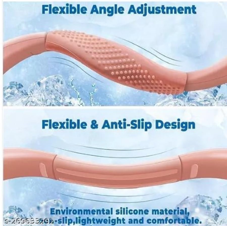 Portable Vaneless Neck Fan | Better Then Table or Hand Fans | USB Charging Battery Fan | Smart Mini Hand Free 3 High Speed Fan | 360� Flexible Cooling Low Noise Hanging Neck Fans