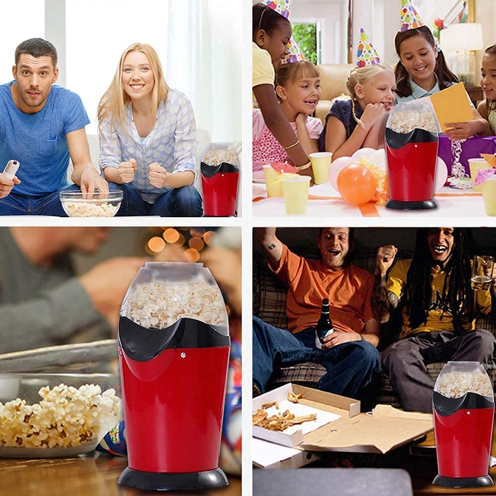 Popcorn Machine and Big Home Use Electric Big Popcorn Machine, Popcorn Maker Making Machine Automatic Popcorn Machine Household Electric Instant Popcorn Maker Stylish Design